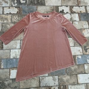 Halogen Medium Pink Soft Asymmetrical Top